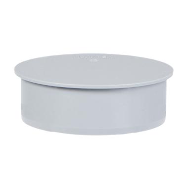 Заглушка 110 мм серая