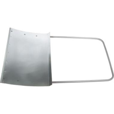 Движок для уборки снега стальной оцинков., 755 х495 х1245 мм, стальная рукоятка,Сибртех 61595