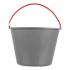 Ведро 20л пластиковое строительное ударопрочное, обрезиненная ручка, морозостойкое, Matrix Россия