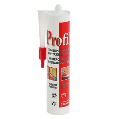 Жидкие гвозди Profil универсальные белые 280мл.