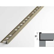 Раскладка наружная алюминиевая ПК 01.2700.042л шампань