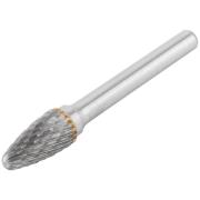 Шарошка карбидная, штифт 6 мм, тип "F", параболическая 10х20х65 мм ФИТ