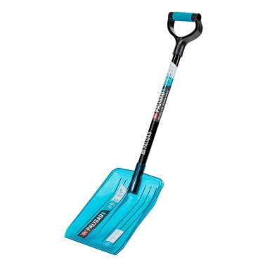 Лопата для уборки снега 260х310х870мм поликарбонат до-60°C, стальной черенок, Luxe Palisad_ГАРАНТИЯ*