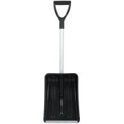 Лопата для уборки снега 365х260х900мм автомобильная, пластиковая, съемный черенок, "Актив-Авто"