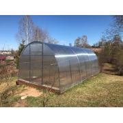 Теплица ЭКОНОМ каркас 6*2*3м труба 20*20*1,5
