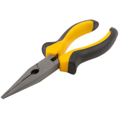 Длинногубцы "Стайл", мягкие прорезиненные ручки, молибденовое покрытие 165 мм ФИТ