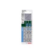 Пилки для лобзика T118G по металлу (91 мм; 36 TPI; 2 шт.) Bosch