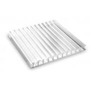 Сотовый поликарбонат Прозрачный, 6мм*2,1*6м, (0,78 кг/м2), Rational