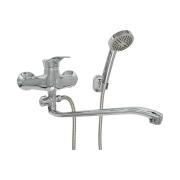 Смеситель д/ванны шар. с изливом S-40см. перекл.душа G155610 d40 Toledo Gota Rocio