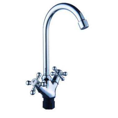 Смеситель для кухни с высоким изливом,2 рукоятки, Дельта 417333 Антей