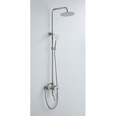 Душевая система со смесителем шар. с изливом и тропической лейкой G357511 GOTA ROCIO SUS304