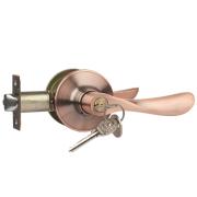 Ручка-защелка TRODOS ЗВ3-01 ключ-фиксатор Медь