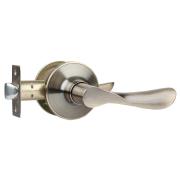 Ручка-защелка TRODOS ЗВ3-05 б/ключа, б/фиксатора Бронза