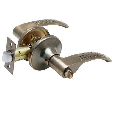 Ручка-защелка TRODOS ЗВ6-03 фиксатор Бронза