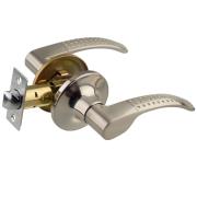 Ручка-защелка TRODOS ЗВ6-05 б/ключа, б/фиксатора Никель