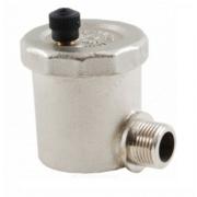 Воздухоотводчик D 1/2 автоматический, латунь, угловой