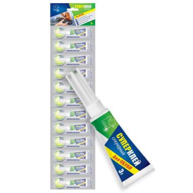 Супер-клей обувной А.D.М.3гр, 12шт/уп