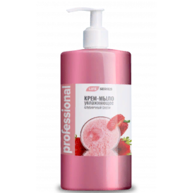 Мыло жидкое (0,43л.дозатор) " Клубничное смузи"  ТМ " Professional"