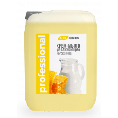 Мыло жидкое (5л. канистра) " Молоко и мед"  ТМ " Professional"