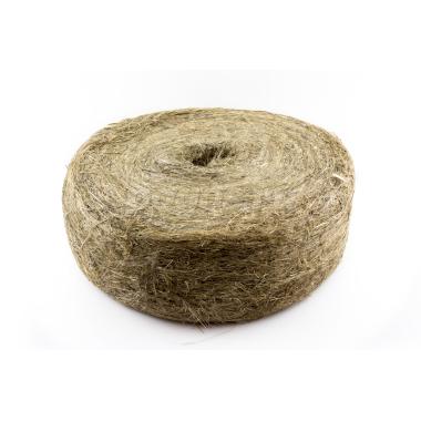 Пакля тюковая льняная, 10 кг., 45-50м 2сорт