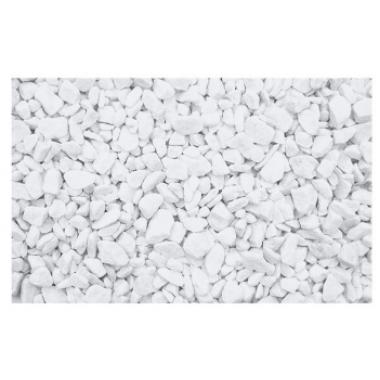 Щебень мраморный (белый) 10-20 мм мешки по 50 кг