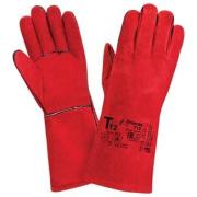 Перчатки сварщика (краги) Стандарт красные