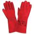 Перчатки сварщика (краги) Стандарт красные