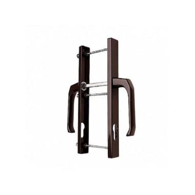 Нажимной гарнитур для ПВХ дверей 92/24 Коричневый