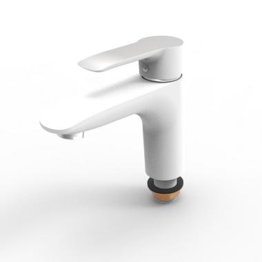 Смеситель для умывальника шар. креп.гайка G091063 d35 Catalonia цвет белый GOTA ROCIO