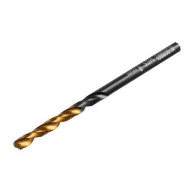 Сверло по металлу, 2 мм, HSS-Tin, Golden Tip, 10 шт. Denzel ПОШТУЧНО