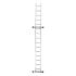 Лестница шарнирная алюминиевая, 4 х 5 ступеней,(h=1.52м max h=5.76м) до 120 кг Россия, Сибртех