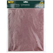 Листы шлифовальные на тканевой основе, алюминий-оксидный абразивный слой 230х280 мм, 10 шт. Р 80