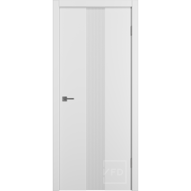 Дверь межкомнатная Graphica VR 800 Satin blank "Владимирская фабрика"