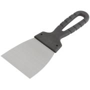 Шпатель, лезвие нержавеющая сталь, пластиковая ручка 80 мм MOS
