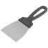 Шпатель, лезвие нержавеющая сталь, пластиковая ручка 80 мм MOS