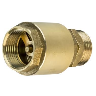 Клапан обратный вн./нар резьба 1" (латунный механизм)
