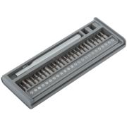 Отвертка с битами для точных работ, 24 crv бит, пластиковый бокс Фит