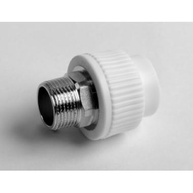 Муфта комбинированная под ключ НР, D25-3/4", (45шт/кор.)