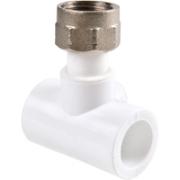 Тройник ПП с накидной гайкой D40-1"-40  (15 шт/кор)