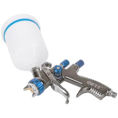 Краскопульт пневматический, lvlp Профи, пластиковый верхний бачок 600 мл, 1.4 мм ФИТ