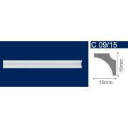 Плинтус потолочный Solid С09/15 2000х15х15 мм (390шт.упак.)