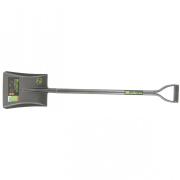 Лопата совковая, 245 х 295 х 1150 мм, цельнометаллическая, Сибртех