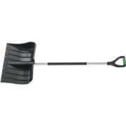 Лопата для уборки снега пластик.,540х375х1520 мм,стальной черенок,стальная планка,Palisad 61568