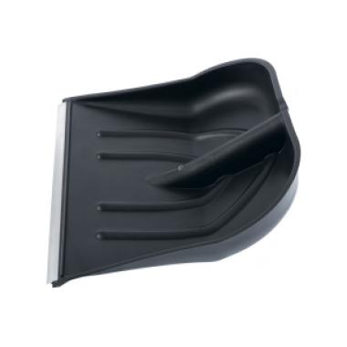 Лопата снеговая, 500 x 370 мм,без черенка,полипропиленовая,алюмин.окант.Тулейка D 30-32мм. Сибртеx