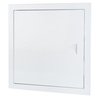 Люк дверца 300*300, ревиз.пласт. с замком белый, ДР3030П3