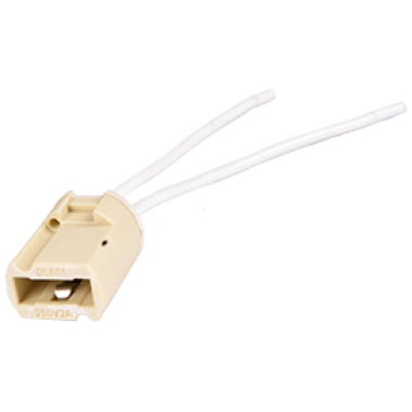 Патрон для ламп G9 керамический 2x8см Ecola