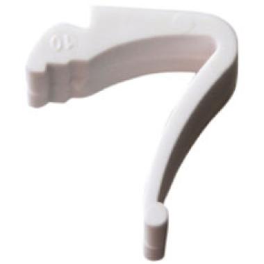 Крепеж подоконника монтажный фиксатор белый