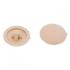 Заглушка для шурупов декор.№2, Светло-бежевая