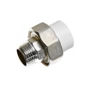 Американка муфтовая ПП НР, D20-1/2", (100шт/кор.)