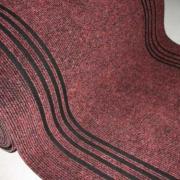 Дорожка влаговпитывающая,Красная,  0,8 м, (25 м роллик), Синтелон стазе-урб, SSSU1-712-100